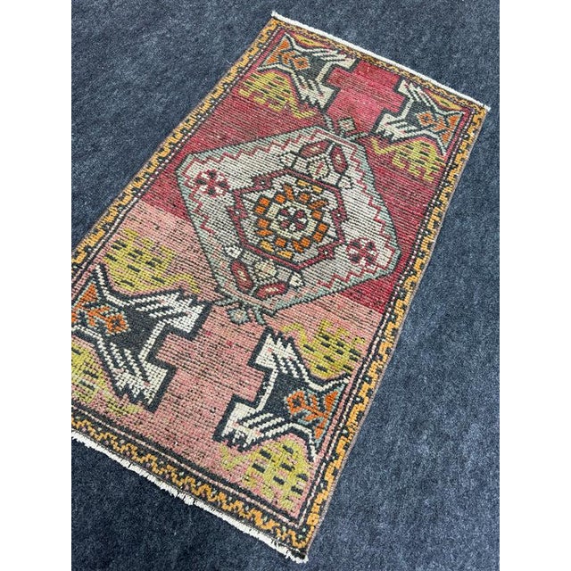 Early 21st Century Turkish Yastik Rug 1'9" x 3' For Sale - Image 5 of 5