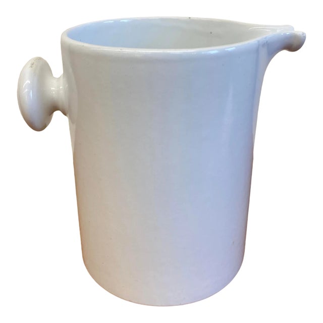 Large Ceramic Carafe by Enzo Bioli for Il Picchio For Sale