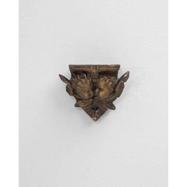 1900s French Plaster Pedestal Console For Sale - Image 9 of 18