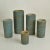 1960s Blue Ceramic Cylinder Vases by Groeneveldt, Set of 10 For Sale - Image 5 of 14