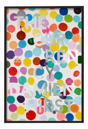 Damien Hirst, the Currency Poster4, 2022, Print, Framed