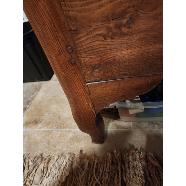 Wood Rustic French Country Chest Trunk For Sale - Image 7 of 11