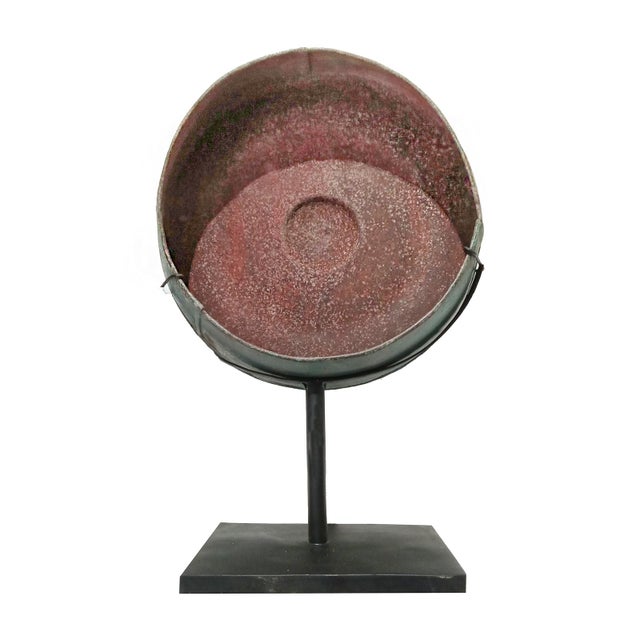 Indonesian Gong on Stand, Mid-20th Century For Sale - Image 9 of 13