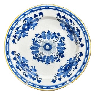 Dutch Delft Charger, 18th Century For Sale