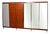 Vintage Italian Six-Door Wardrobe by Vittorio Dassi, 1950s For Sale