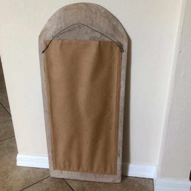 Vintage Late 20th Century Tropical Flamingo Wall Mirror For Sale - Image 4 of 5