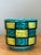 Vintage Italian Checkerboard Ceramic Cache Pot For Sale - Image 4 of 12