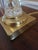 Late 20th Century Hollywood Regency Brass and Crystal Table Lamps - A Pair For Sale - Image 13 of 16