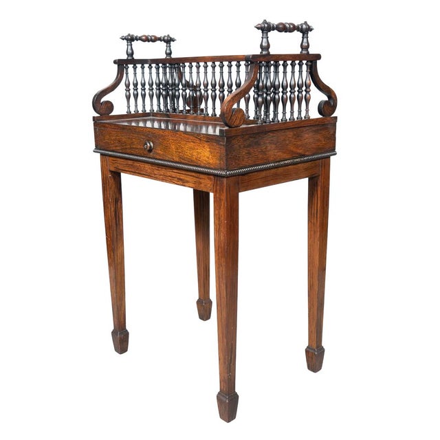 George IV Rosewood Bookstand For Sale - Image 10 of 10