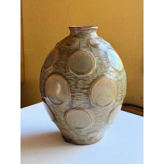 Mid-Century Ceramic Vase by Christian Poulsen for Bing and Grondahl For Sale - Image 12 of 12