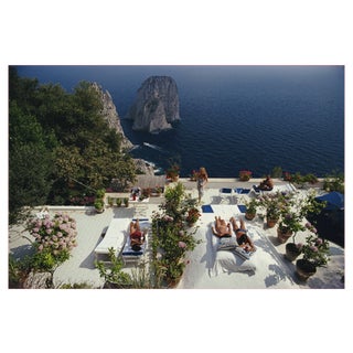 Slim Aarons, Il Canille, Estate Stamped Photographic Print For Sale