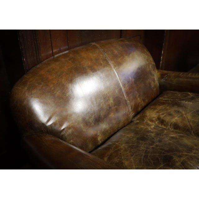 Halo Sofa in Tan Leather from Timothy Oulton, 2010s For Sale - Image 6 of 14