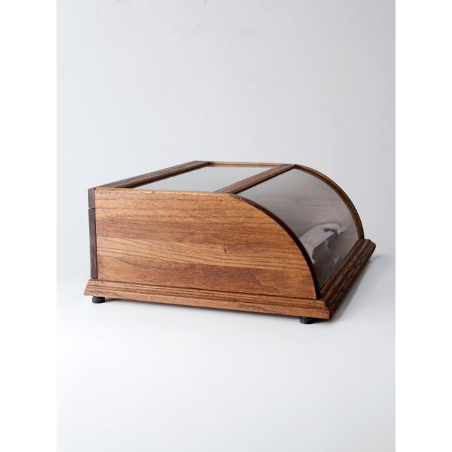 Vintage European Glass Display Case For Sale - Image 12 of 14