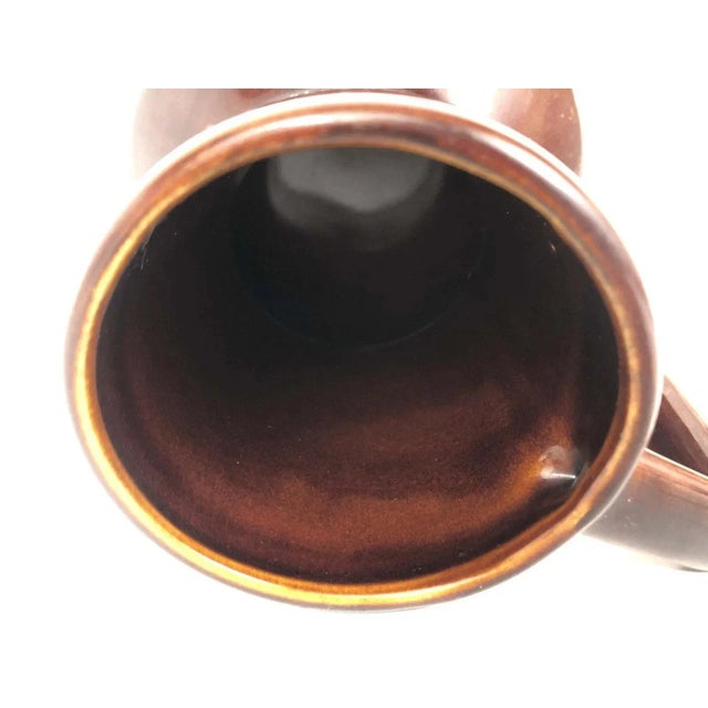 1960s Frangelico Mug Liqueur Coffee Glazed Ceramic Collectors Stein W Handle Footed For Sale In Sacramento - Image 6 of 7