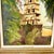1982 Vintage Impressionist Landscape Architecture Bell Tower Original Oil Painting by Kay McCrabb For Sale - Image 12 of 12