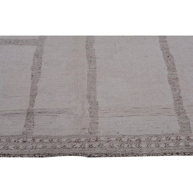 Moroccan Moroccan Hand Knotted Wool Rug, 8'1''x11' For Sale - Image 3 of 6