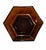 Vintage Art Deco Amber “Kingfisher” Glass Bowl by Sherdley, England, Circa 1930s For Sale - Image 4 of 5