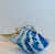 1990s Vintage Murano Style Conch Sea Shell Art Glass Sculpture Figurine For Sale - Image 5 of 5