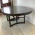 Brown Ebonized Mahogany Round Extension Dining Table, Attributed to Paul Frankl for John Stuart For Sale - Image 8 of 18