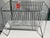 A striking vintage magazine rack attributed to Arthur Umanoff, featuring a clean minimalist profile rendered in polished...