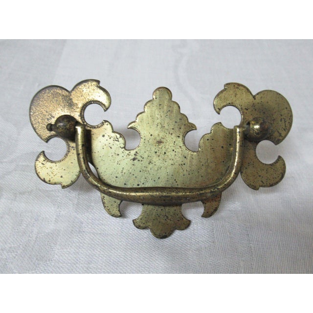 Ethan Allen Chippendale Dresser Drawer Pulls A Pair Chairish