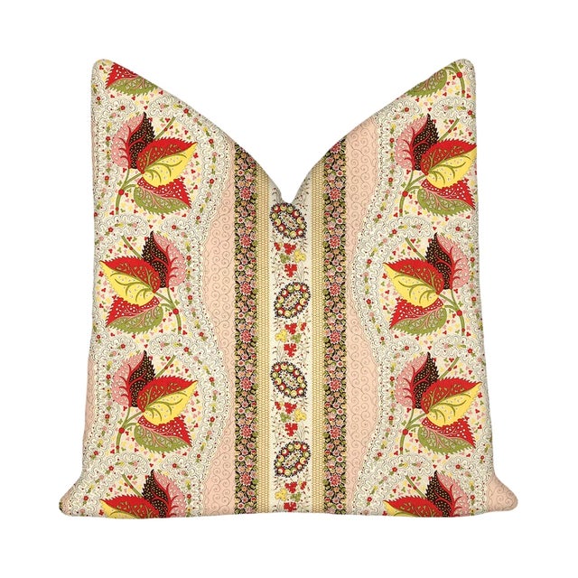 Mid-Century Modern Décors Barbares “Casse-Noisette” in Pink 22" Down-Filled Pillows - a Pair For Sale - Image 3 of 5