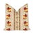Mid-Century Modern Décors Barbares “Casse-Noisette” in Pink 22" Down-Filled Pillows - a Pair For Sale - Image 3 of 5
