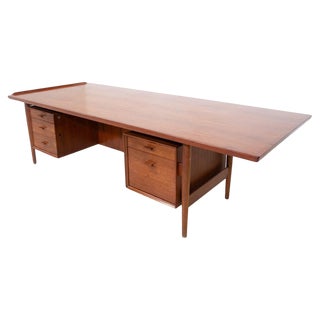 Mid-Century Modern Desk attributed to Arne Vodder, 1960s For Sale