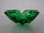 Glass Green Sommerso Murano Glass Ashtray, Italy, 1960s For Sale - Image 7 of 18
