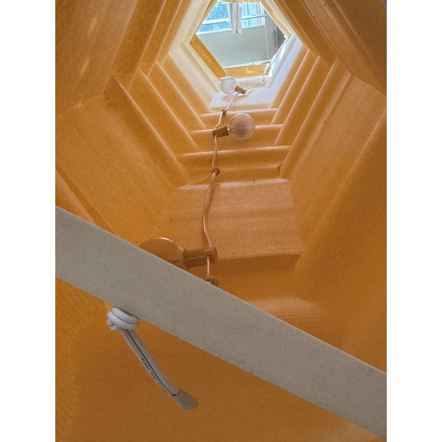 Vintage Roland Simmons “Lumalight” Floor Lamp Noguchi Style (Signed 11/1993) For Sale - Image 9 of 13