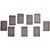 Wood 1900s Belgian Metal and Wooden Wall Decorations - Set of 9 For Sale - Image 7 of 7