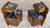 Pair of Art Deco Wood Bedside Tables With Marble Tops, Circa 1930 For Sale - Image 10 of 13