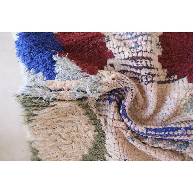 1990's Moroccan Abstract Azilal Runner Rug - 8.9 X 2.3 Ft For Sale In Cleveland - Image 6 of 7