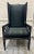 Vintage Fretwork High Back Chippendale Livingroom Desk Wingback Chair Armchair For Sale - Image 9 of 12