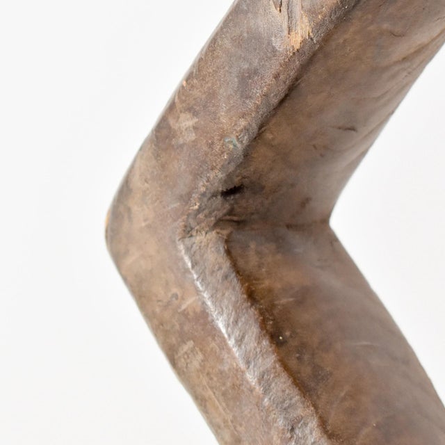 Early 20th Century Early 20th Century Lengola Standing Abstract Wood Figure For Sale - Image 5 of 11