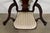 Brown Stickley Queen Anne Carved Solid Mahogany Armchairs, Pair For Sale - Image 8 of 13