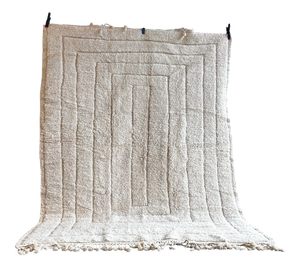 Vintage Beni Ourain Moroccan Berber Wool Rug, 1990
