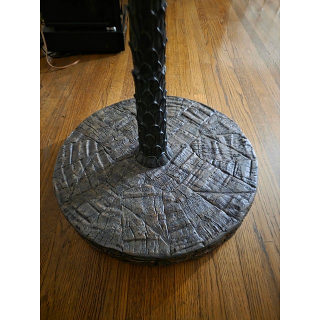2000 - 2009 Maitland Palm Tree Side Table For Sale - Image 5 of 8