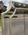 Vintage Regency Inspired Antique Mirrored Folding Screen For Sale - Image 4 of 10