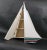 White Warren Kimble Sailing Ship Hanging Cabinet For Sale - Image 8 of 10