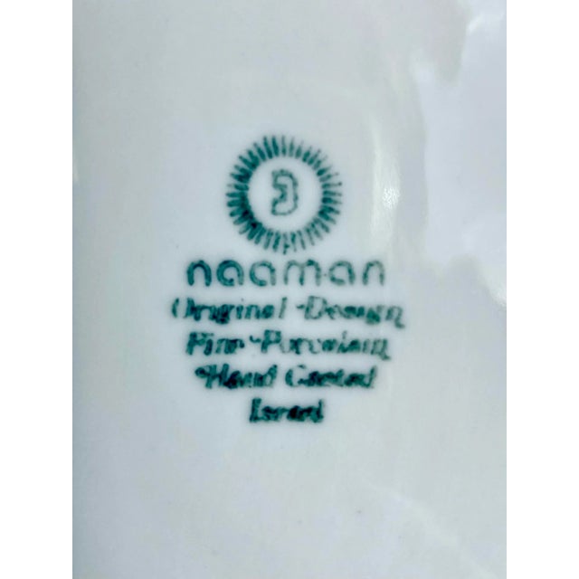 Organic Modern Style Naaman White Bisque Porcelain Vase With Embossed Leaf Relief For Sale - Image 10 of 11