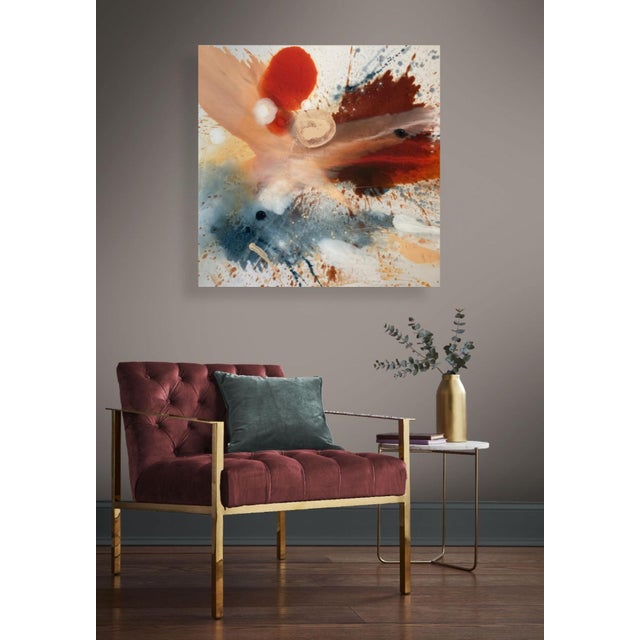 Copper Artist Tanya Grinevich “Summer Mood” Modern Original Painting For Sale - Image 8 of 9