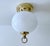 Vintage Glass Ceiling Light from Limburg For Sale - Image 10 of 12