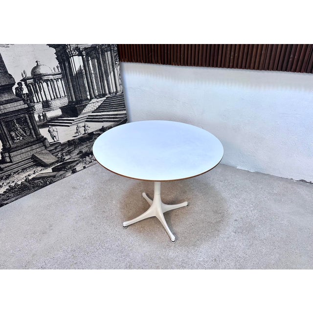 Model 5452 Pedestal Side Table by George Nelson for Herman Miller, 1950s For Sale - Image 14 of 18