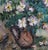 Dzidra Bauma, White Flowers, 2001, Watercolor For Sale - Image 3 of 5