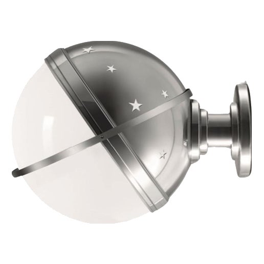 Polished Aluminium Helena Wall Lamp by Charles Eames for Cassina For Sale