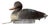Vintage 1970s Victor Mallard Hen Duck Decoy With Weight For Sale