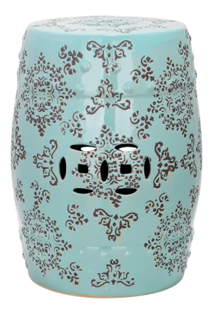 Garden Stool in Robin's Egg Blue