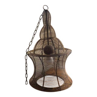 Modern Industrial Chandelier For Sale
