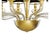 Early 21st Century Linear Murano Glass Chandelier with Gold Leaf Accents by Simoeng for Simoeng For Sale - Image 5 of 6